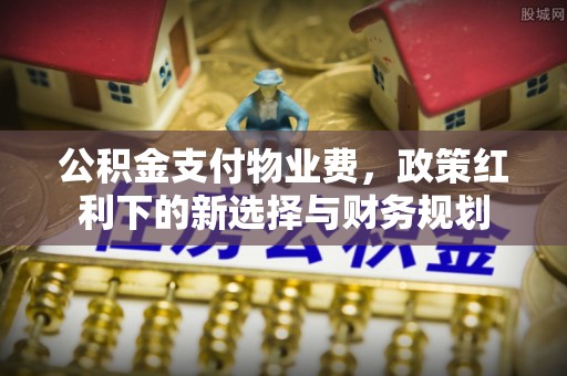 涧西公积金支付物业费，政策红利下的新选择与财务规划