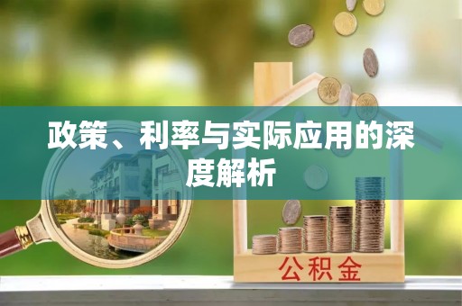 涧西政策、利率与实际应用的深度解析
