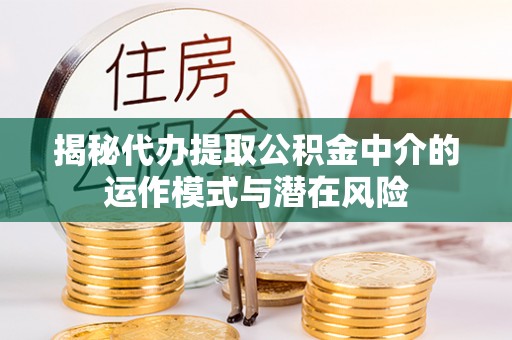 涧西揭秘代办提取公积金中介的运作模式与潜在风险