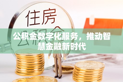 涧西公积金数字化服务，推动智慧金融新时代